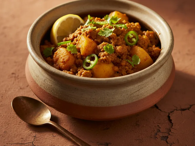 Aloo Keema Balochi