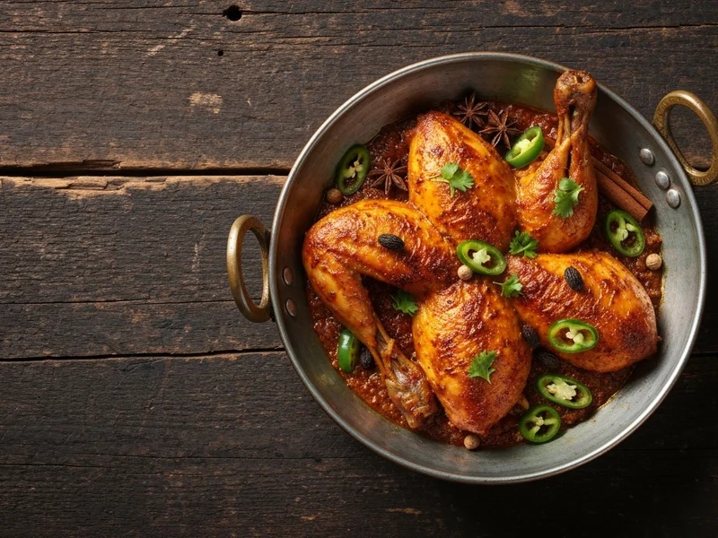 Balochi Sajji — Whole Roasted Chicken