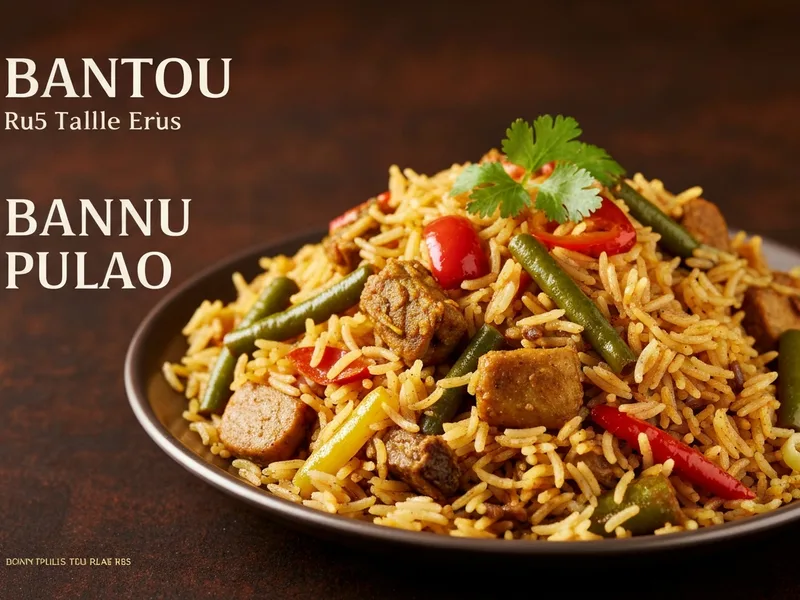 Bannu Pulao Wedding Style