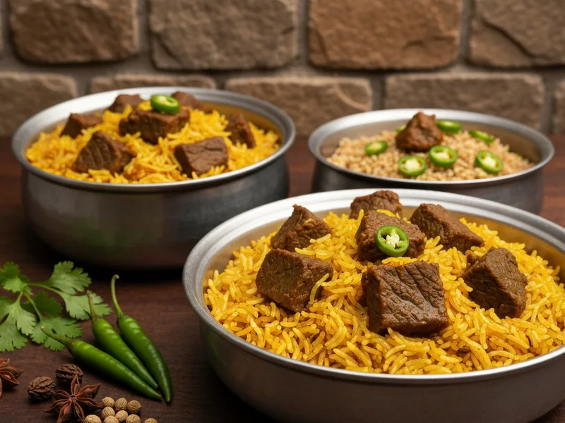 Balochi Beef Pulao