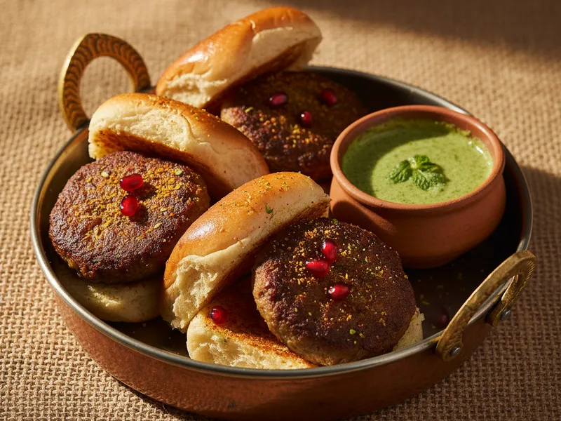 Bun Kebab Lahori Style