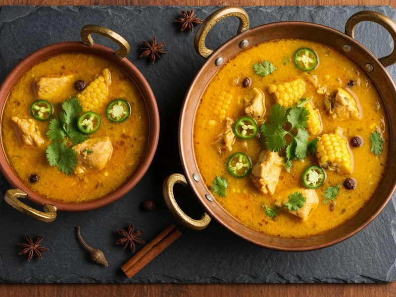 Chicken Corn Soup (Pakistani Chinese Style)