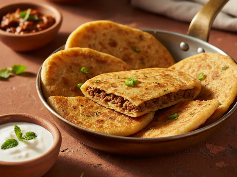 Keema Paratha Lahori
