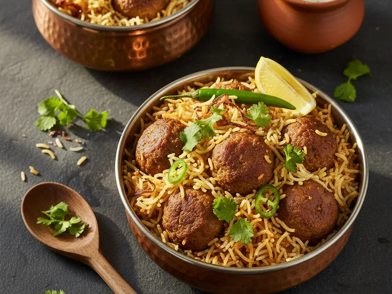 Kofta Biryani