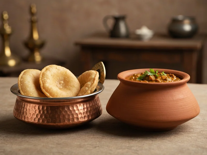 Lahori Halwa Puri with Channay