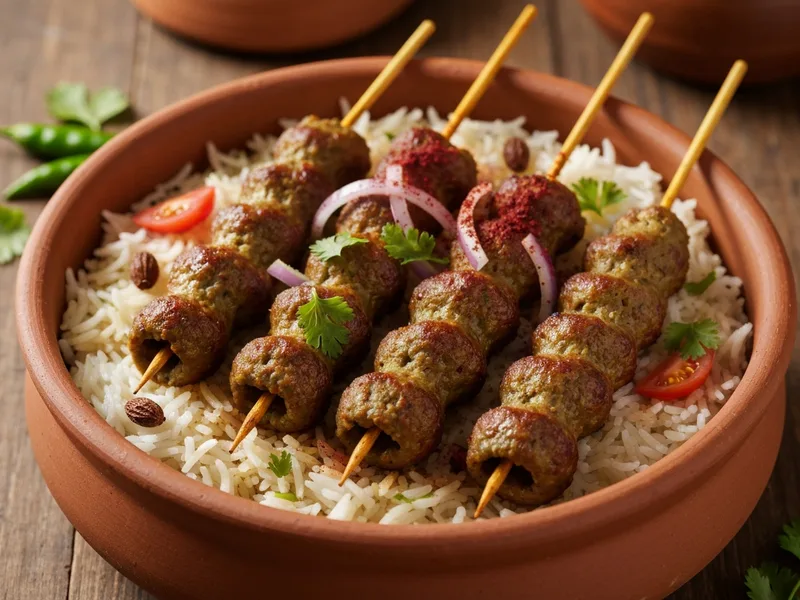 Mutton Seekh Kebab