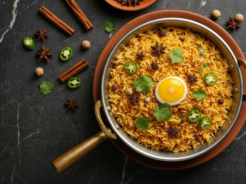 Pakistani Egg Fried Rice