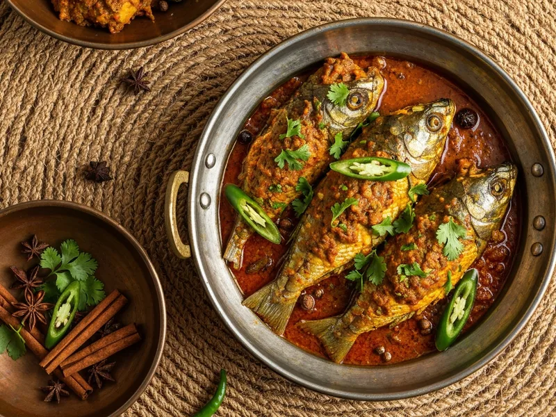 Pallo Machli (Stuffed Sindhi River Fish)