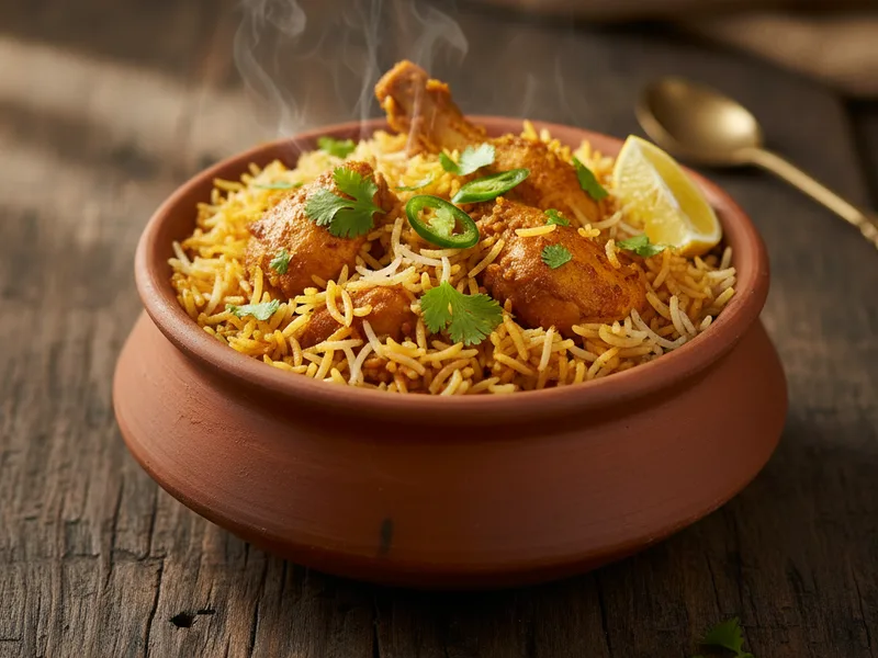 Simple Home-Style Chicken Biryani