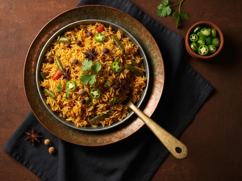 Vegetable Fried Rice Pakistani Style