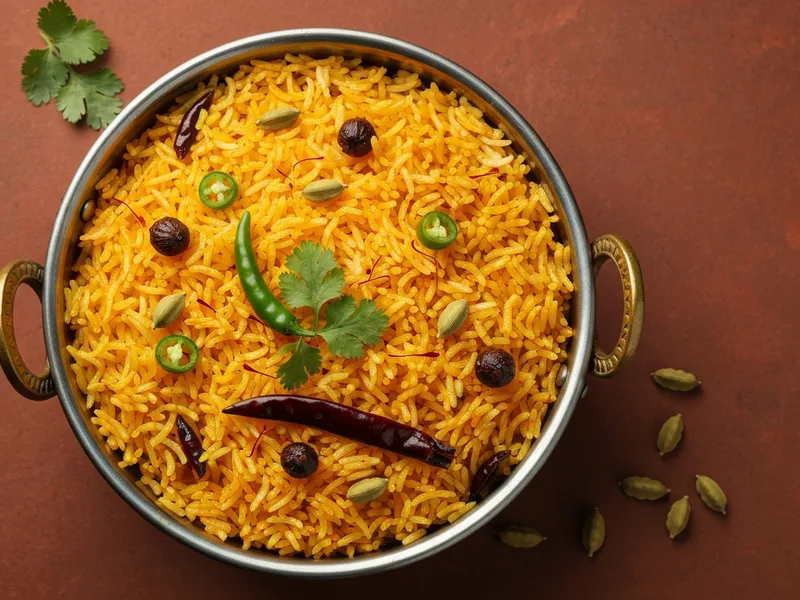Zafrani Pulao (Saffron Rice)